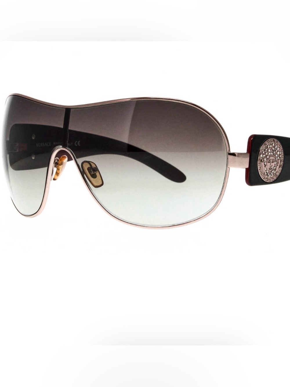 Versace Medusa Logo & Ombré Lenses Vintage Sunglasses